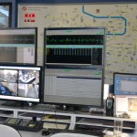 Tram dispatching centre - the leader seat